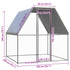 Outdoor Chicken Cage 2x2x2 m Galvanised Steel