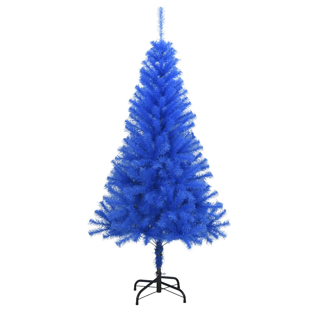 Artificial Christmas Tree with Stand Blue 120 cm PVC