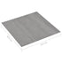 Self-adhesive Flooring Planks 20 pcs PVC 1.86 m² Grey Stippled