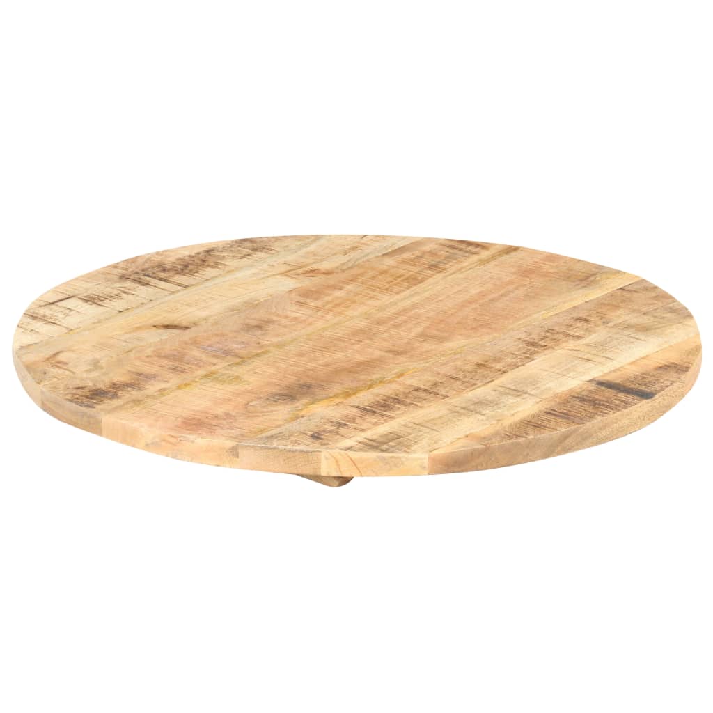 Table Top Ø60x(2.5-2.7) cm Solid Wood Mango