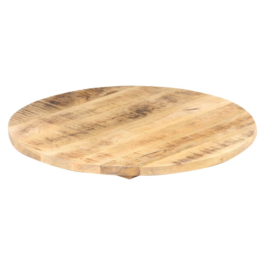 Table Top Ø60x(2.5-2.7) cm Solid Wood Mango