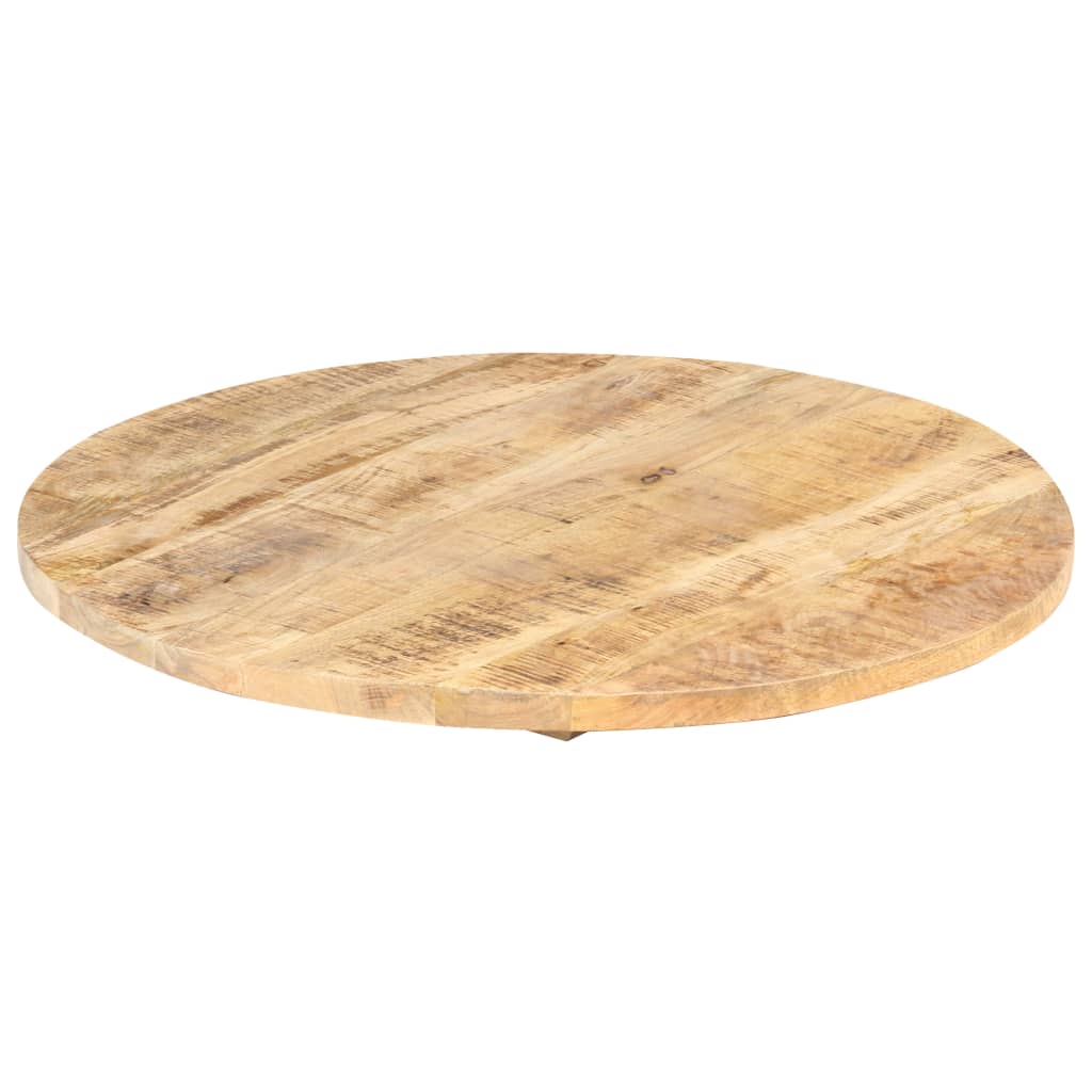 Table Top Ø60x(2.5-2.7) cm Solid Wood Mango