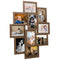 Collage Photo Frame for Picture 10 pcs 13x18 cm Light Brown MDF