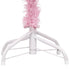 Artificial Pre-lit Christmas Tree with Stand Pink 120 cm PVC