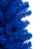 Artificial Pre-lit Christmas Tree with Stand Blue 150 cm PVC