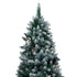 Artificial Pre-lit Christmas Tree with Ball Set&Pine Cones 240 cm