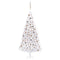 Artificial Pre-lit Christmas Tree with Ball Set LEDs 300 cm White