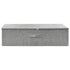 Storage Box Fabric 70x40x18 cm Grey