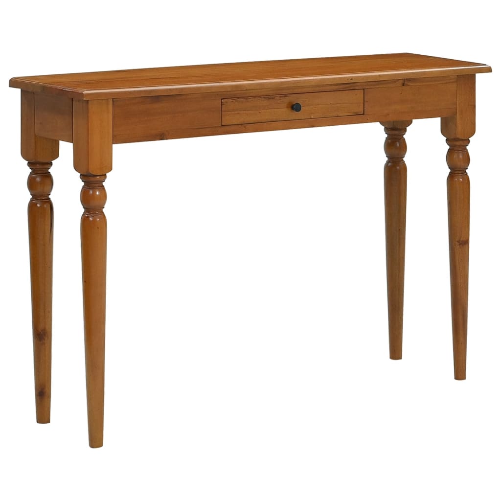 Console Table 110x30x75 cm Solid Mahogany Wood