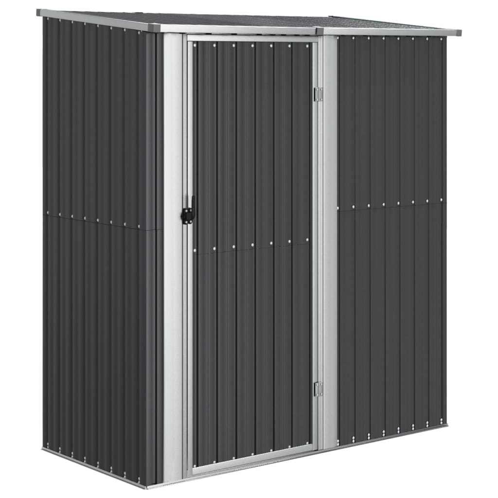 Garden Shed Anthracite 180.5x97x209.5 cm Galvanised Steel