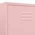 Wardrobe Pink 90x50x180 cm Steel