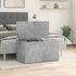 Storage Chest Concrete Grey 84x42x46 cm Engineered Wood