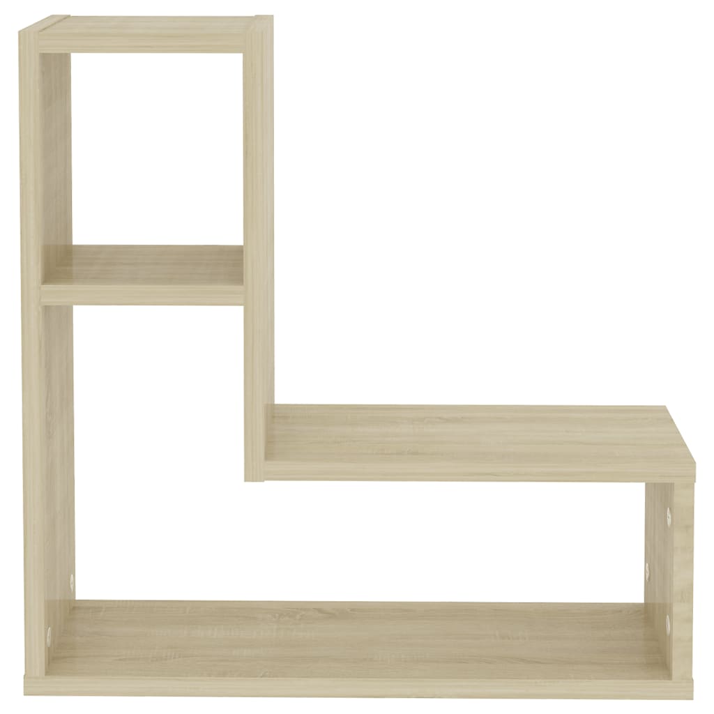 Wall Shelves 2 pcs Sonoma Oak 50x15x50 cm Engineered Wood
