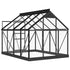 Greenhouse Replacement Frame Anthracite 155x103x191 cm Aluminium