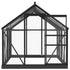 Greenhouse Replacement Frame Anthracite 155x103x191 cm Aluminium