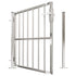 Garden Gate 100x100 cm Stainless Steel