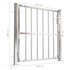 Garden Gate 100x100 cm Stainless Steel