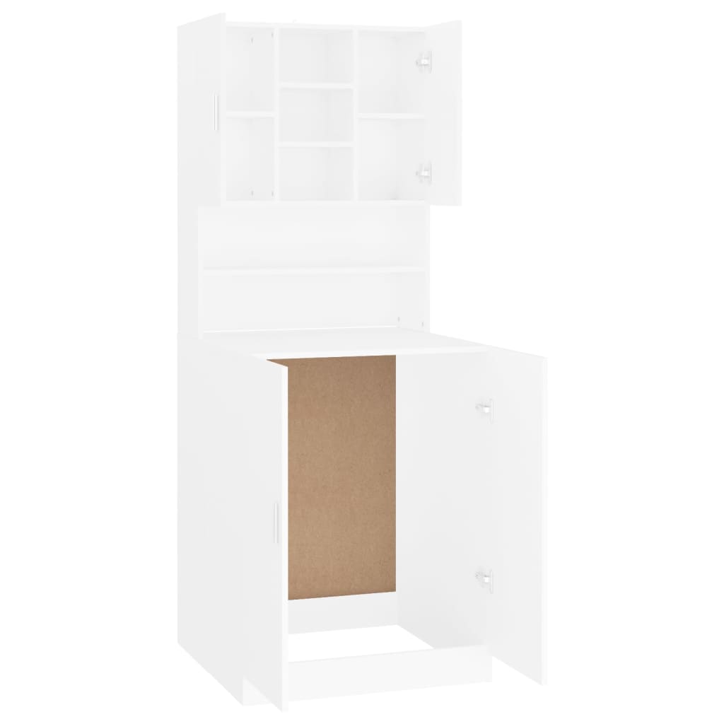 Washing Machine Cabinet White