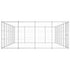 Outdoor Dog Kennel Galvanised Steel 33.88 m²