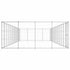 Outdoor Dog Kennel Galvanised Steel 53.24 m²