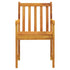 Garden Chairs 2 pcs Solid Acacia Wood