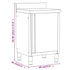Commercial Kitchen Cabinets 3 pcs Stainless Steel