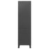 Industrial Wardrobe Anthracite 90x50x180 cm Metal