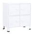 Industrial Storage Chest White 75x40x80 cm Steel