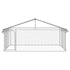 Outdoor Dog Kennel with Roof 300x300x150 cm