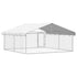 Outdoor Dog Kennel with Roof 300x300x150 cm