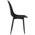 Dining Chairs 6 pcs Black PP