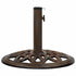 Umbrella Base Bronze 40x40x32 cm Cast Iron