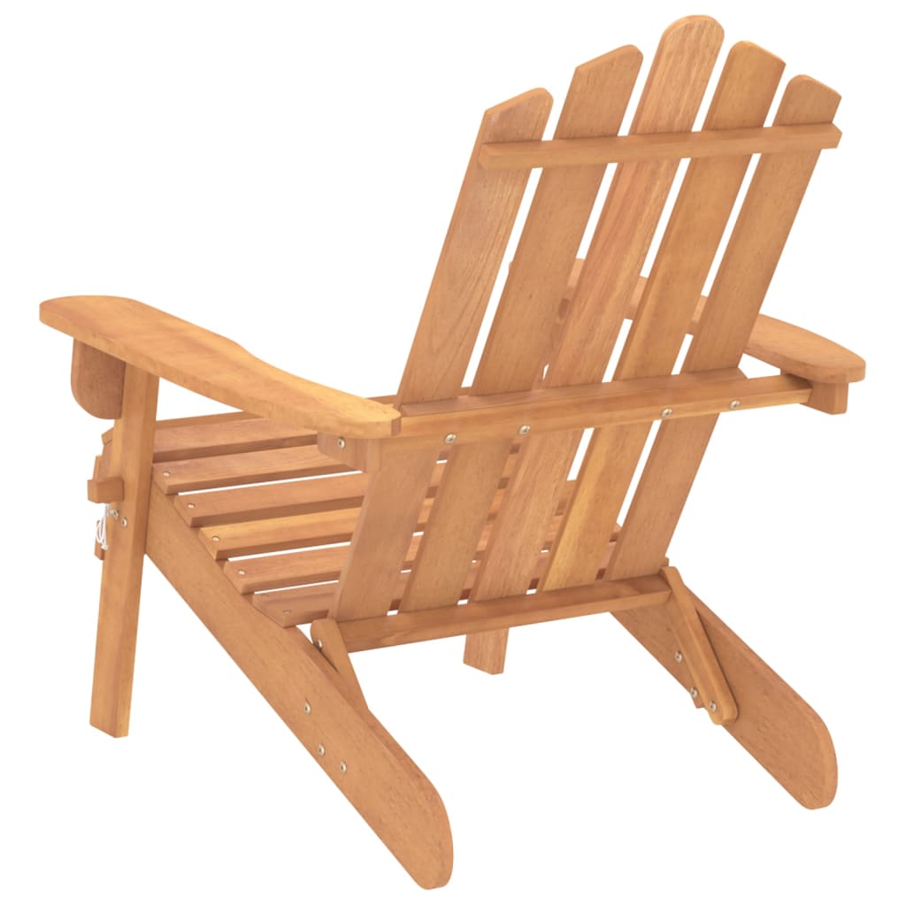 Garden Adirondack Chair Solid Acacia Wood