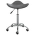 Office Chair Grey Faux Leather