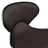 Office Chair Brown Faux Leather