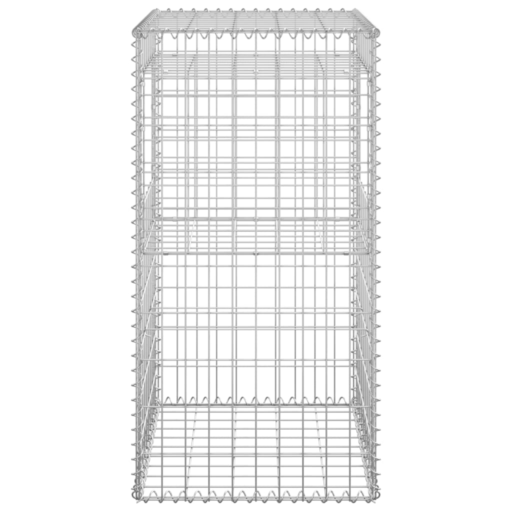 Gabion Basket Post 50x50x100 cm Iron