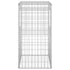 Gabion Basket Post 50x50x100 cm Iron