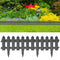 Lawn Edgings 25 pcs Anthracite 10 m Polypropylene