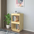 Book Cabinet 40x35x71 cm Solid Pinewood