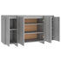 Sideboard Grey Sonoma 135x41x75 cm Engineered Wood