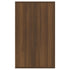 Sideboard Brown Oak 135x41x75 cm Engineered Wood