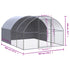 Outdoor Chicken Coop 3x4x2 m Galvanised Steel