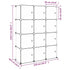 Cube Storage Cabinet for Kids with 12 Cubes Green PP