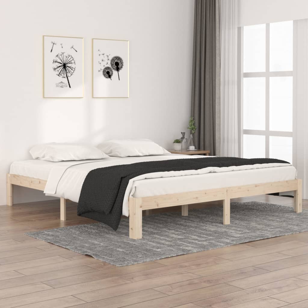 Bed Frame without Mattress 183x203 cm King