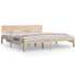 Bed Frame without Mattress 183x203 cm King