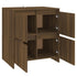 Sideboards 2 pcs Brown Oak 70x41x75 cm Engineered Wood