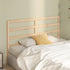 Bed Headboard 141 cm Solid Wood Pine