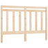 Bed Headboard 141 cm Solid Wood Pine