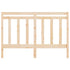 Bed Headboard 141 cm Solid Wood Pine