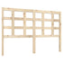 Bed Headboard 140.5 cm Solid Wood Pine